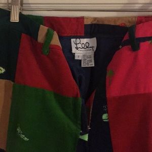 Lilly Pulitzer patchwork pants size 2